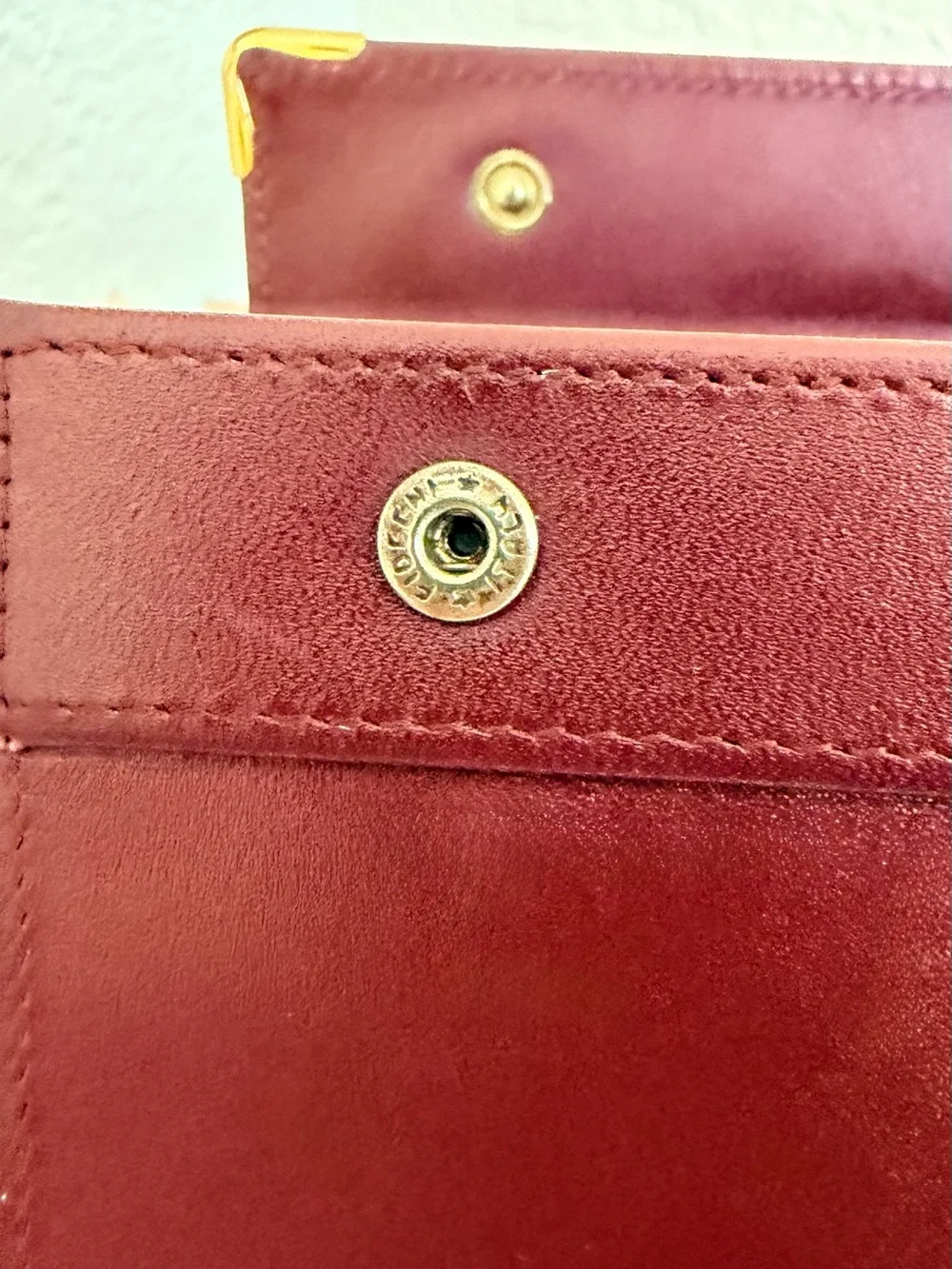 CARTIER Le Must de Cartier Clutch & Chain Shoulder Bag Double Snap Closure